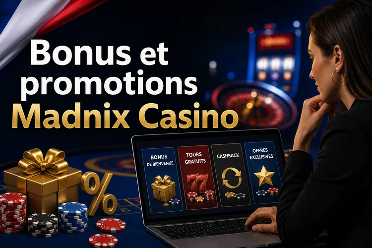 Madnix Casino Bonus et Promotions : Tout savoir sur les offres