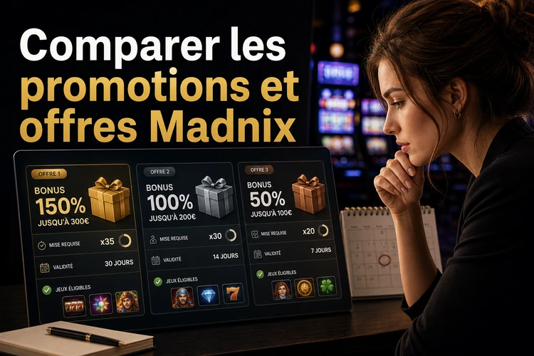 Profiter des meilleures madnix promotion et madnix offres