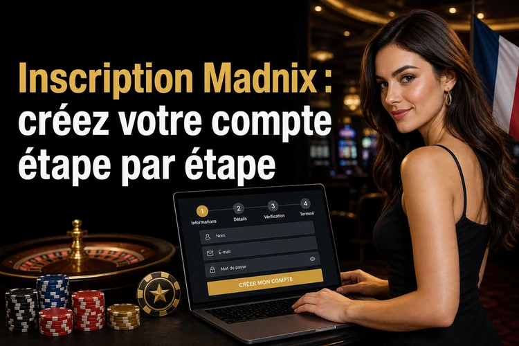 Inscription Madnix : comment créer votre compte étape par étape