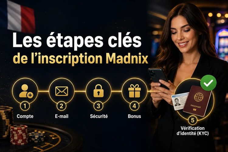 Les étapes clés de l’inscription Madnix